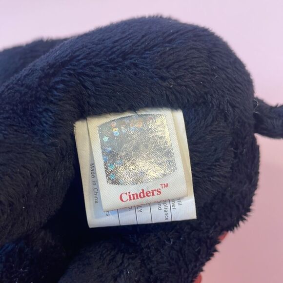 Cinders the Black Bear (RETIRED) 2000 Original Beanie Baby Ty Inc. NWT EUC 5” - Picture 7 of 8